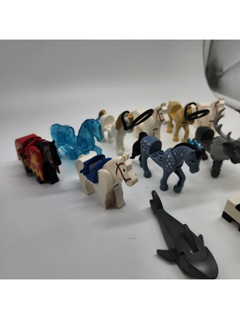 LEGO Animal Figure Lot Sven Reindeer Horses Panda Shark Minecraft Mixed Bundle